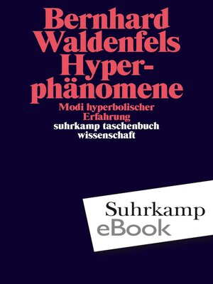 cover image of Hyperphänomene